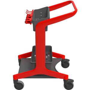 Vikan 57004 HyGo Mobile Cleaning Station Red – Hygienic and Efficient Cleaning Solution