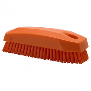 Vikan 64407 Hand Brush S / Nailbrush 130 mm Hard Orange
