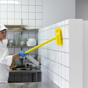 Vikan 7042 Compact Wall/Deck Scrub 225 mm Hard