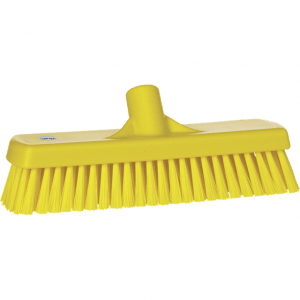 Vikan 70606 Wall-/Floor Washing Brush 305 mm Hard Yellow