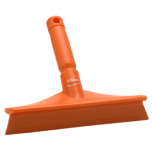 Vikan 71257 Ultra Hygiene Table Squeegee w/Mini Handle 245 mm Orange