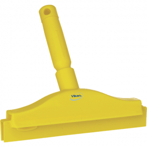 Vikan 77116 Hygienic Hand Squeegee with replacement cassette 250 mm Yellow