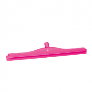 Vikan 77141 Hygienic Floor Squeegee w/replacement cassette 605 mm Pink