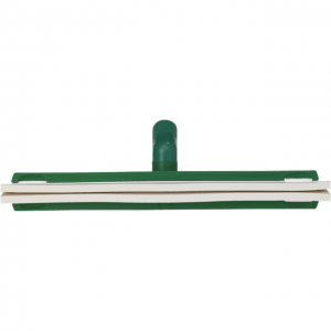 Vikan 77622 Revolving Neck Floor squeegee w/Replacement Cassette 400 mm Green
