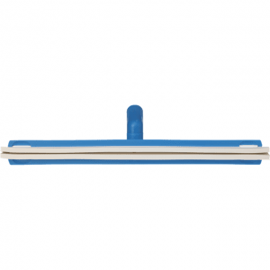 Vikan 77633 Revolving Neck Floor squeegee w/Replacement Cassette 500 mm Blue