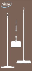 Vikan Shadow Board Vikan 90*200cm Dibond Brown