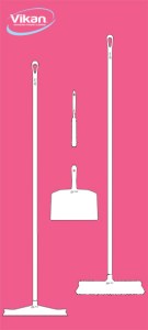 Vikan Shadow Board Vikan 90*200cm Dibond Pink