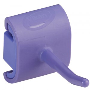 Vikan 10128 Hygienic Wall Bracket 41.5 mm Purple
