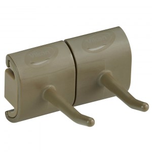 Vikan 101466 Hygienic Wall Bracket 83mm Brown
