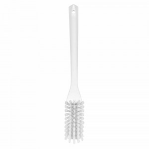 Vikan® Cleaning Brush 16.54 IN PP Polyester White Narrow Long