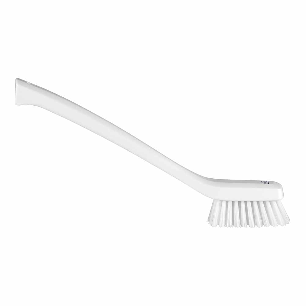 Vikan 41955 Narrow Utility Brush- Extra Stiff, White